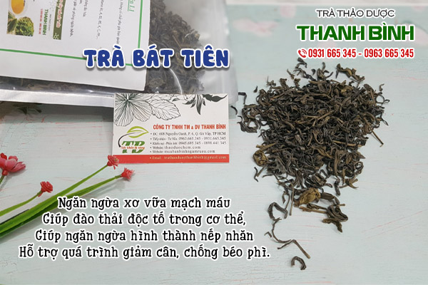 trà Bát Tiên tại thảo dược thanh bình