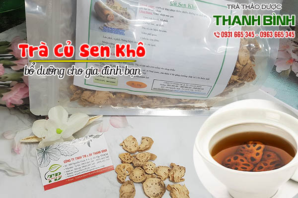 củ sen khô thảo dược thanh bình