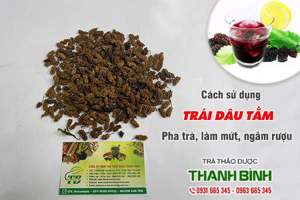 Trái dâu tằm Thảo Dược Thanh Bình