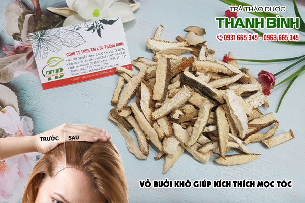 vỏ bưởi khô tại thảo dược Thanh bình