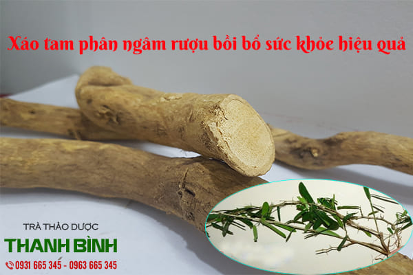 xáo tam phân thảo dược thanh bình