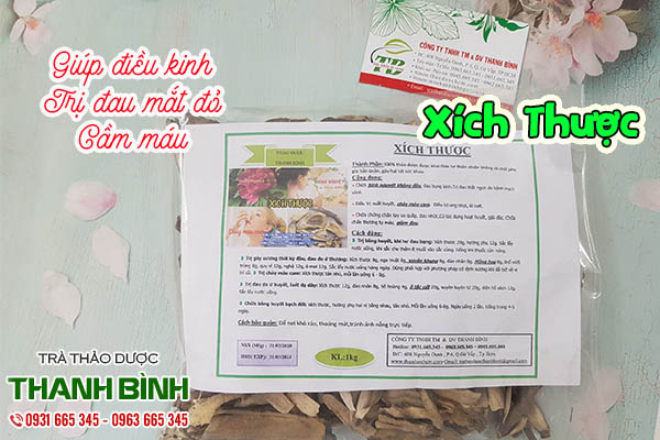 xích thược thảo dược thanh bình