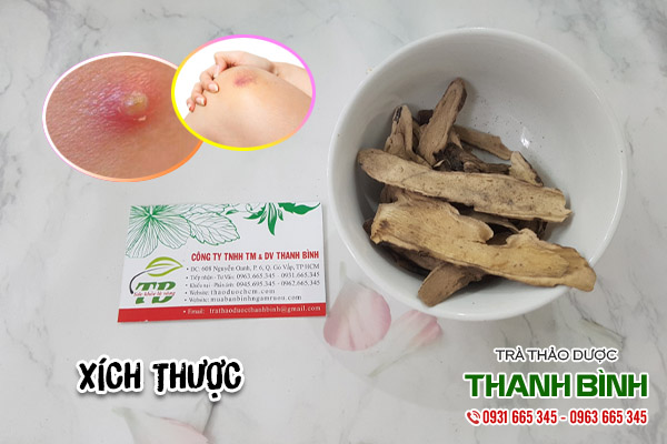 xích thược tại thảo dược Thanh Bình