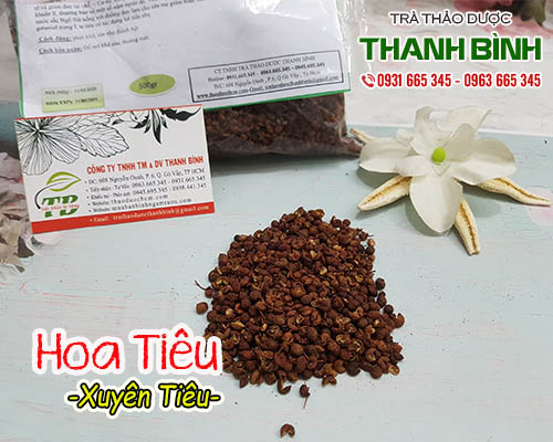 địa điểm bán hoa tiêu (xuyên tiêu) giảm đầy bụng, tiêu chảy uy tín chất lượng