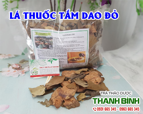 Mua bán lá thuốc tắm dao đỏ tại quận 7 giúp thư giãn, sảng khoái, ngủ ngon