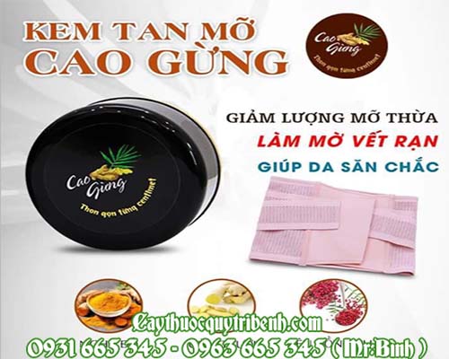 Mua bán cao gừng tại quận 2 giúp làm mờ vết rạn sau sinh an toàn nhất