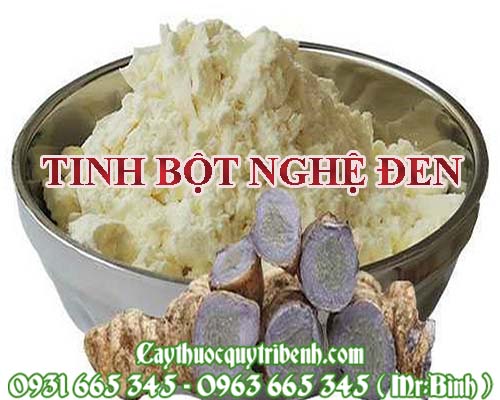 Cách sử dụng tinh bột nghệ đen trong điều trị rối loạn kinh nguyệt tốt nhất