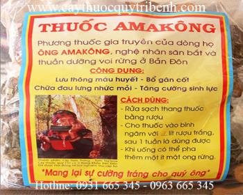 địa chỉ mua thang thuôc amakong giúp tráng dương bổ thận hiệu quả nhất