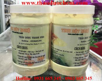địa chỉ bán tinh bột nghệ giúp làm đẹp da tại hà nội uy tín nhất