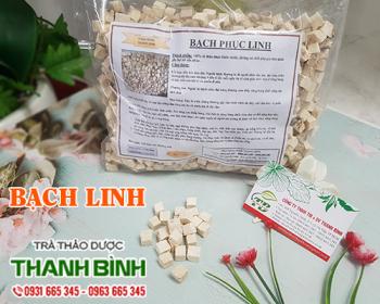 Mua bán bạch linh tại hà tĩnh có tác dụng làm giảm chứng đầy bụng