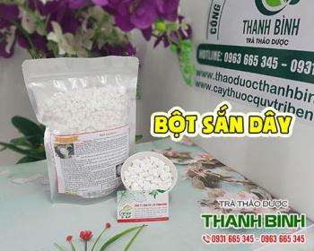 Bột sắn dây [tác dụng, cách dùng an toàn] nguyên chất mua ở đâu?