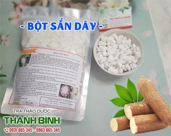 Mua bán bột sắn dây ở quận thủ đức giúp trị ngộ độc rượu bia, giải cảm