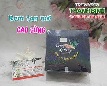 Mua bán cao gừng tại quận thanh xuân giúp bụng và đùi săn chắc hơn