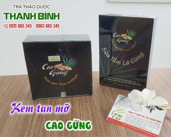 Mua bán cao gừng tại huyện phú xuyên phù hợp cho đối tượng văn phòng