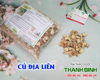 Mua bán củ địa liền tại quận 4 có tác dụng giảm đầy bụng, trị viêm dạ dày