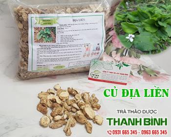 Mua bán củ địa liền tại hòa bình có tác dụng điều trị lạnh bụng rất tốt