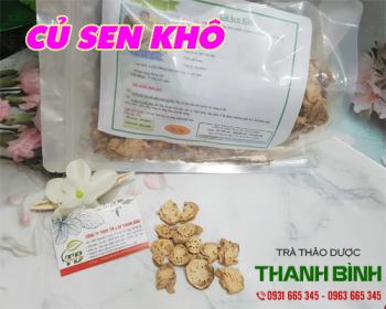 Mua bán củ sen khô tại quận 8 giúp hệ hô hấp thông thoáng hơn