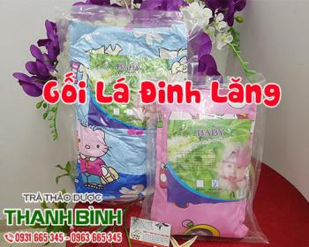 Giúp trẻ ngủ ngon không ra mồ hôi trộm hiệu quả với gối lá đinh lăng