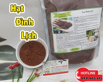 đắp mặt nạ bằng hạt đình lịch giúp trị mụn và sở hữu làn da trắng mịn