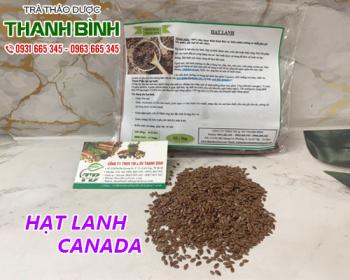 Hạt lanh canada [hình ảnh cách sử dụng] mua ở đâu chất lượng ?