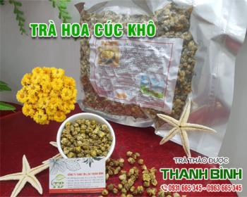 Mua bán trà hoa cúc khô tại huyện mê linh có công dụng điều trị cảm lạnh