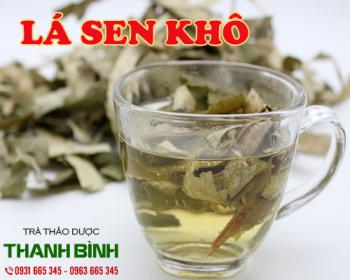 Mua bán lá sen khô ở huyện bình chánh trị đại tiện ra máu và nôn ra máu