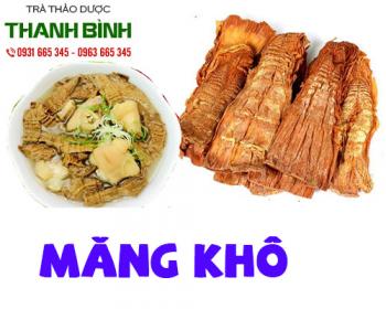 Mua bán măng khô ở quận bình tân có tác dụng chữa các vấn đề hô hấp