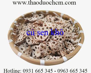 Mua bán củ sen khô tại lạng sơn hỗ trợ thanh nhiệt mát gan uy tín nhất