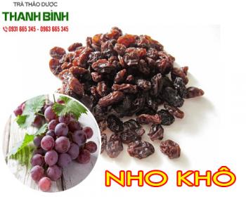 Nho khô [tác dụng bổ dưỡng, cách dùng] mua ở đâu giá rẻ?