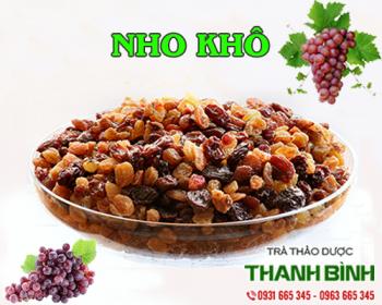 Mua bán nho khô tại huyện thanh trì giúp làm chậm quá trình lão hóa