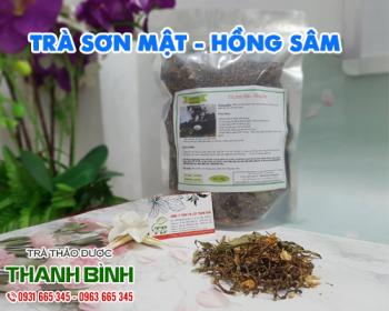 địa điểm bán trà sơn mật hồng sâm giúp thanh nhiệt cơ thể hiệu quả nhất