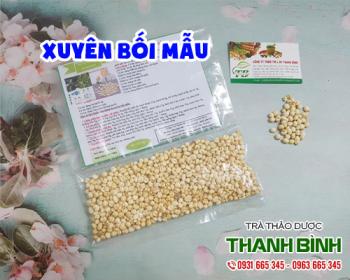 địa chỉ bán xuyên bối mẫu tăng cường thải độc và trị cảm sốt uy tín 