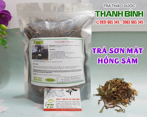 địa chỉ bán trà sơn mật hồng sâm trong chữa tê thấp tại hà nội uy tín nhất