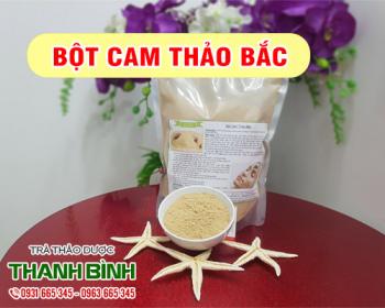Địa điểm bán bột cam thảo bắc tại Hà Nội trong điều trị ho khan tốt nhất