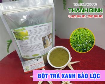 Mua bán bột trà xanh Bảo Lộc tại quận Ba Đình giảm thiểu mụn nhọt đáng kể
