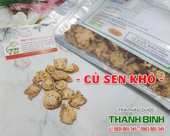 Mua bán củ sen khô tại quận Hoàn Kiếm giúp điều trị ho hiệu quả nhất