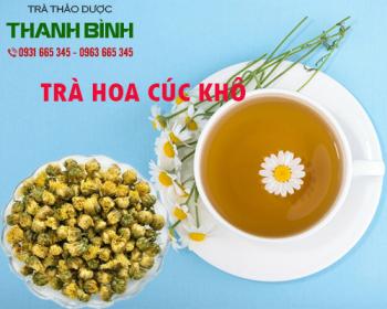 Mua bán trà hoa cúc ở quận Bình Thạnh điều trị đau mắt khô hoặc đỏ 