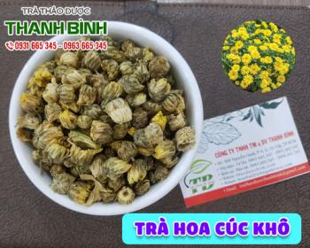 Mua bán trà hoa cúc khô tại huyện Gia Lâm điều trị cảm lạnh kèm sốt cao