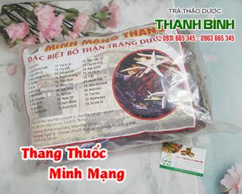 Mua bán thang thuốc Minh Mạng ở huyện Cần Giờ cải thiện chức năng gan thận