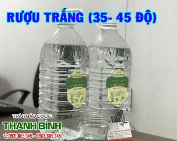 Mua bán rượu trắng 45° ở quận Phú Nhuận giúp điều trị lưng đau mỏi gối