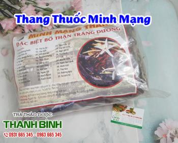 Mua bán thang thuốc Minh Mạng ở quận Bình Thạnh hỗ trợ điều trị sinh lý yếu