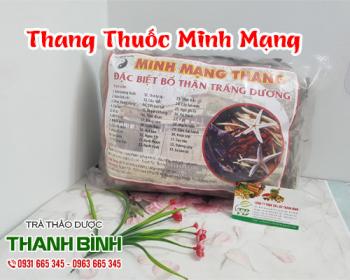 Mua bán thang thuốc Minh Mạng ở huyện Củ Chi hỗ trợ trị thận hư thận yếu