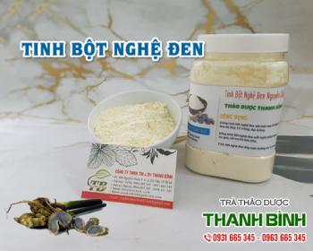 Mua bán tinh bột nghệ đen tại huyện Thanh Trì làm nhanh lành vết thương